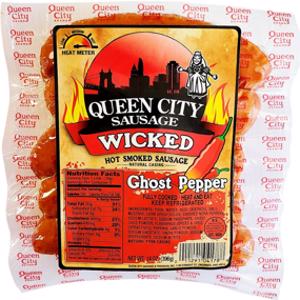 Queen City Wicked Ghost Pepper Hot Smoked Sausage