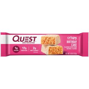 Quest Birthday Cake Crispy Hero Protein Bar