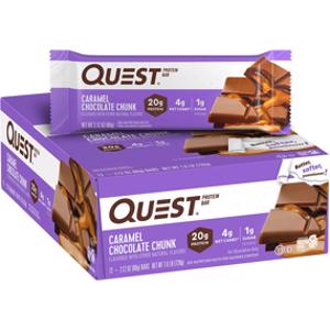 Quest Caramel Chocolate Chunk Protein Bar