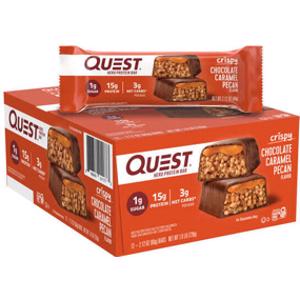 Quest Chocolate Caramel Pecan Hero Protein Bar