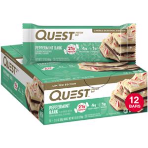 Quest Peppermint Bark Protein Bar