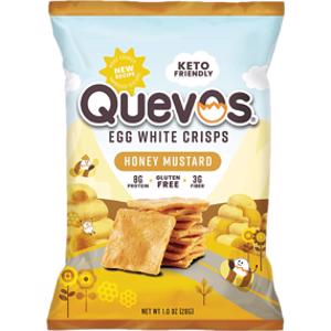 Quevos Honey Mustard Egg White Crisps