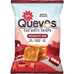 Quevos Mesquite BBQ Egg White Crisps