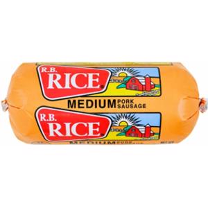 R. B. Rice Medium Pork Sausage