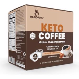 Rapid Fire Caramel Macchiato Keto Coffee Pods