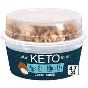 Ratio Keto Coconut & Granola Yogurt