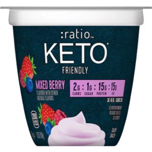 Ratio Keto Mixed Berry Yogurt