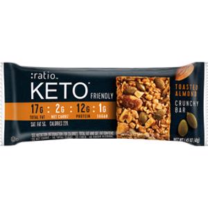 Ratio Keto Toasted Almond Crunchy Bar