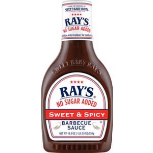 Ray's No Sugar Added Sweet & Spicy Barbecue Sauce