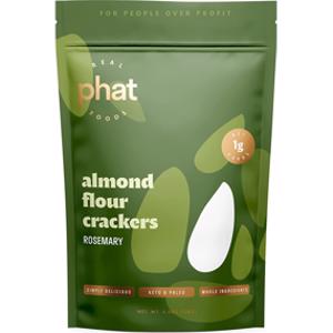 Real Phat Foods Rosemary Almond Flour Crackers