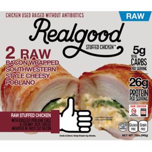 Realgood Bacon Wrapped Southwestern Style Chicken