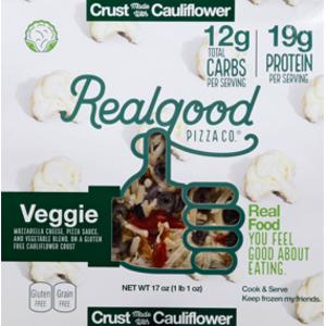 Realgood Veggie Cauliflower Pizza
