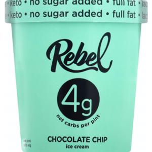 Rebel Chocolate Chip Ice Cream
