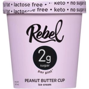 Rebel Peanut Butter Cup Ice Cream