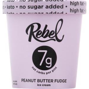 Rebel Peanut Butter Fudge Ice Cream