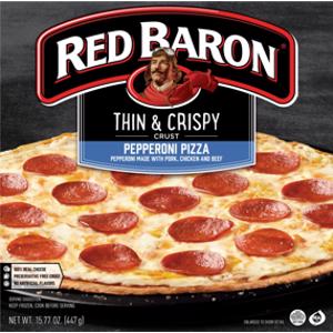 Red Baron Thin & Crispy Pepperoni Pizza