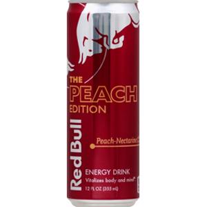 Red Bull Peach Edition Peach-Nectarine Energy Drink