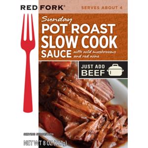 Red Fork Sunday Pot Roast Slow Cook Sauce