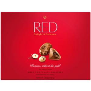 RED Milk Chocolate Pralines