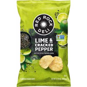 Red Rock Deli Lime & Cracked Pepper Potato Chips