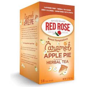 Red Rose Caramel Apple Pie Herbal Tea