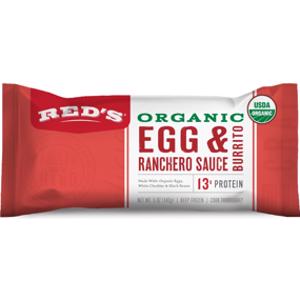 Red's Organic Egg & Ranchero Burrito