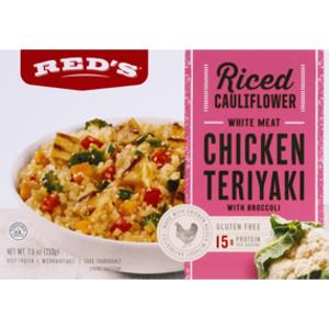 Red's Riced Cauliflower Chicken Teriyaki