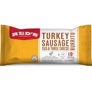 Red's Turkey Sausage Burrito