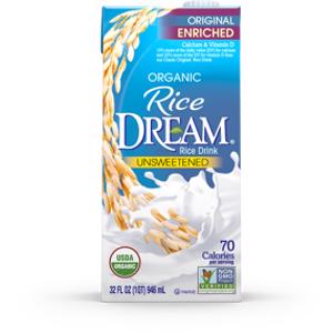 Rice Dream Enriched Organic Unsweetened Rice Drink