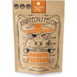 Righteous Felon Habanero Escobar Beef Jerky