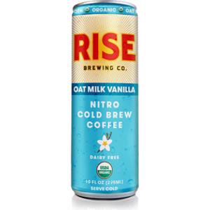 Rise Brewing Co Oat Milk Vanilla Nitro Cold Brew Coffee