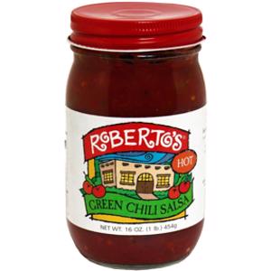 Roberto's Hot Green Chili Salsa