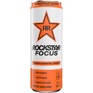 Rockstar Focus Passionfruit Mango Energy Drink