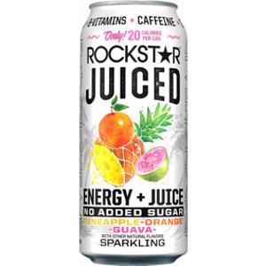 Rockstar Juiced Pineapple Orange Guava Energy Drink