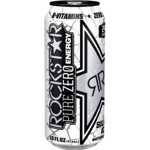 Rockstar Pure Zero Silver Ice Energy Drink