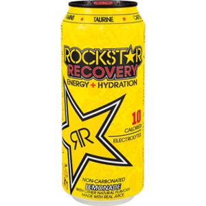 Rockstar Recovery Lemonade Energy Drink