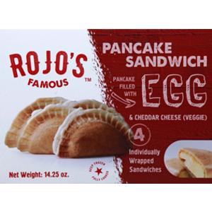 Rojo's Egg Pancake Sandwich