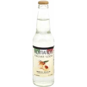 Romano's White Peach Italian Soda