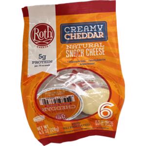 Roth Cheese Creamy Cheddar Snack Cheese
