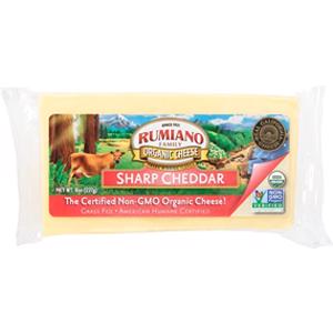 Rumiano Organic Sharp Cheddar Cheese