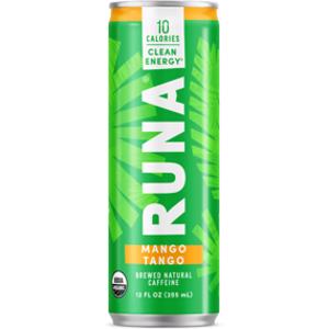 Runa Clean Mango Tango Energy Drink