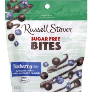 Russell Stover Sugar Free Blueberry Dark Chocolate Bites