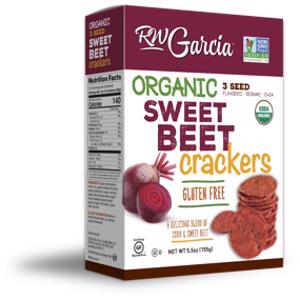 RW Garcia Organic Sweet Beet Crackers