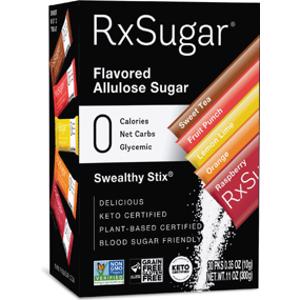 RxSugar Flavored Allulose Sugar Swealthy Stix