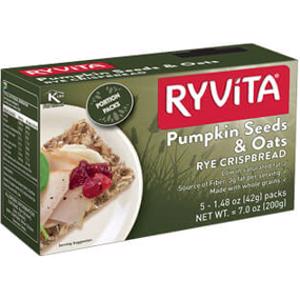 Ryvita Pumpkin Seeds & Oats Crispbread