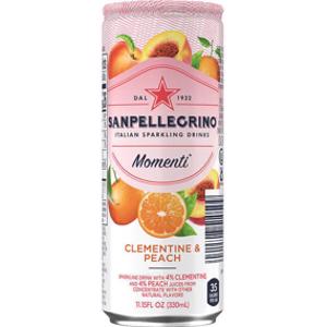 S. Pellegrino Clementine & Peach Sparkling Drink