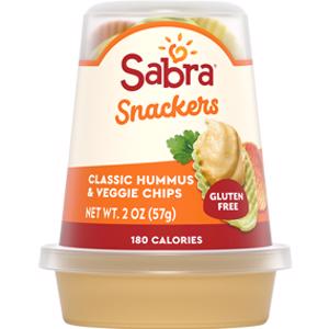 Sabra Snackers Classic Hummus & Veggie Chips