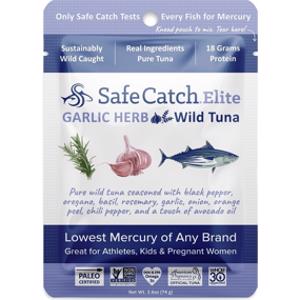 Safe Catch Elite Garlic Herb Wild Tuna