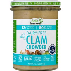 Safe Harvest Dairy Free Wild Clam Chowder