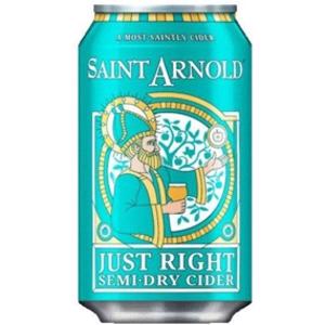 Saint Arnold Just Right Semi Dry Cider